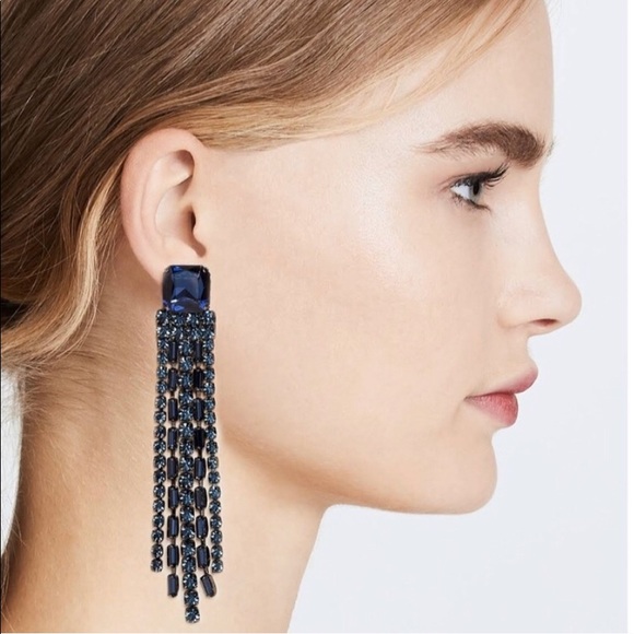 Jewelry - NWT KATE SPADE ♠️ GLITZVILLE CHAIN FRINGE EARRINGS